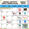 Jadual Aktiviti Bulan Ogos 2024